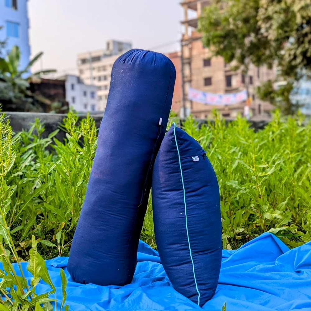 ১ টি বালিশ ১টি কোলবালিশ