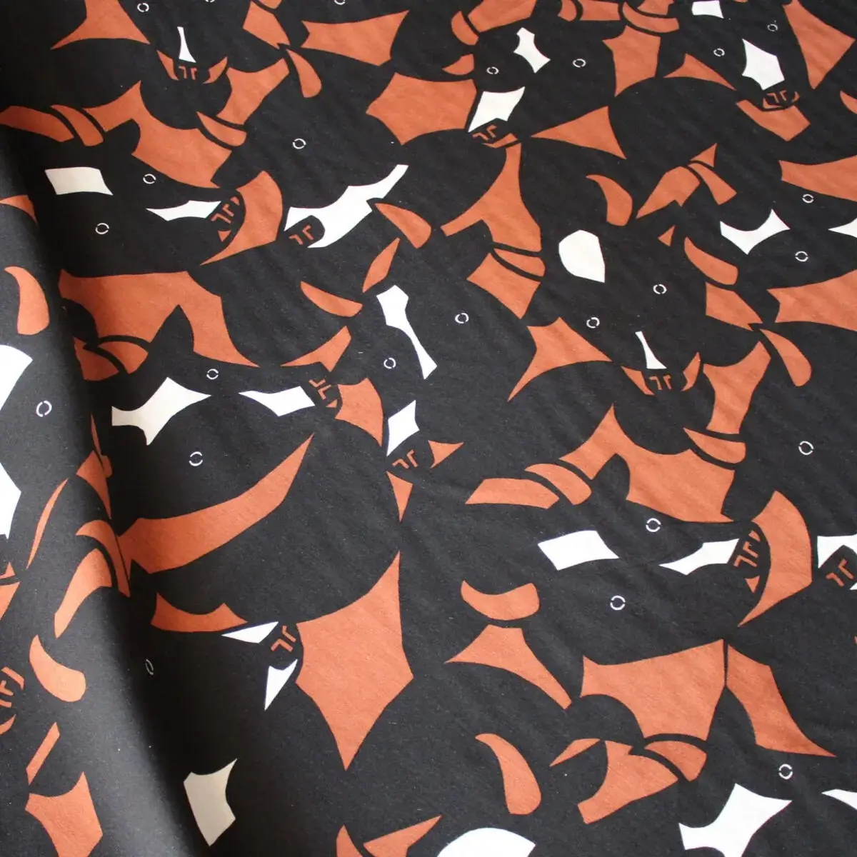 Gyu gyu (Cows) Brown - Image 5