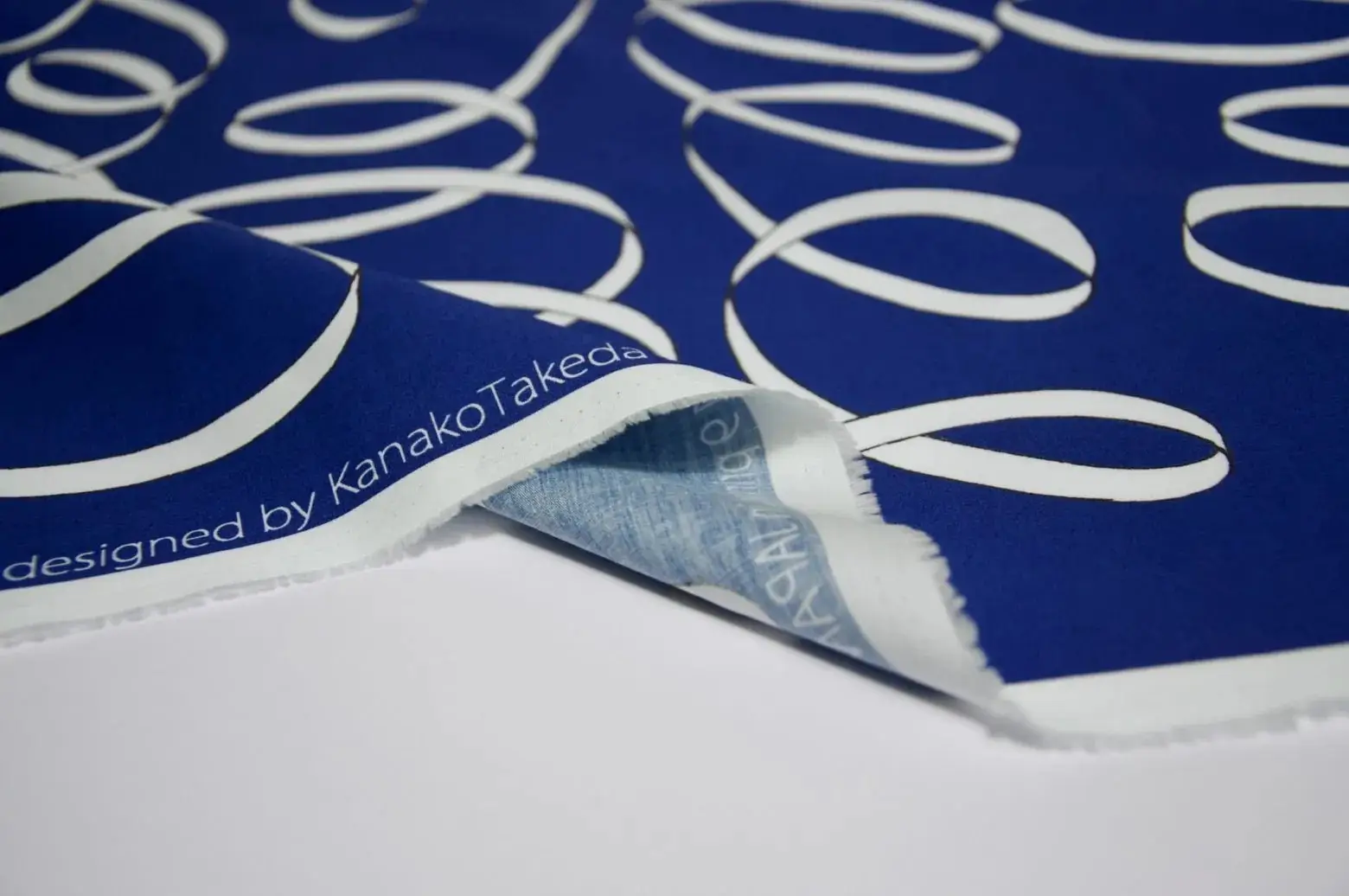 Ribbon Navy (40 broadcloth) - Image 5