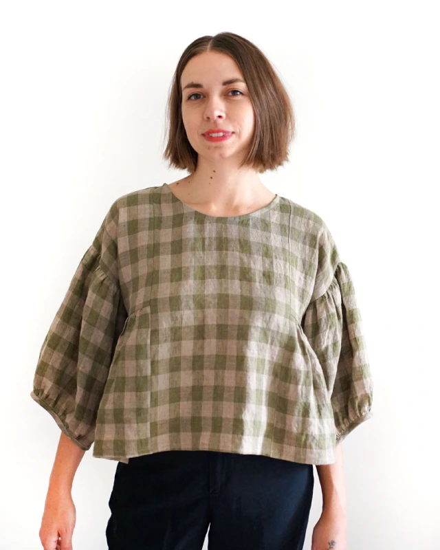 Matchy Matchy - Collage Gather Top - Image 7