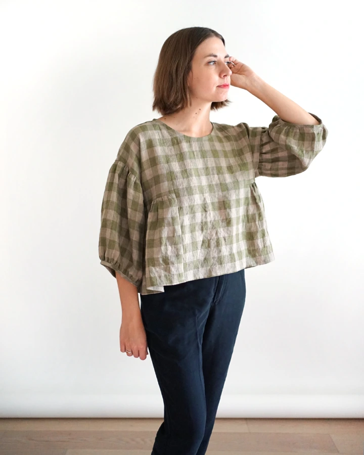 Matchy Matchy - Collage Gather Top - Image 8