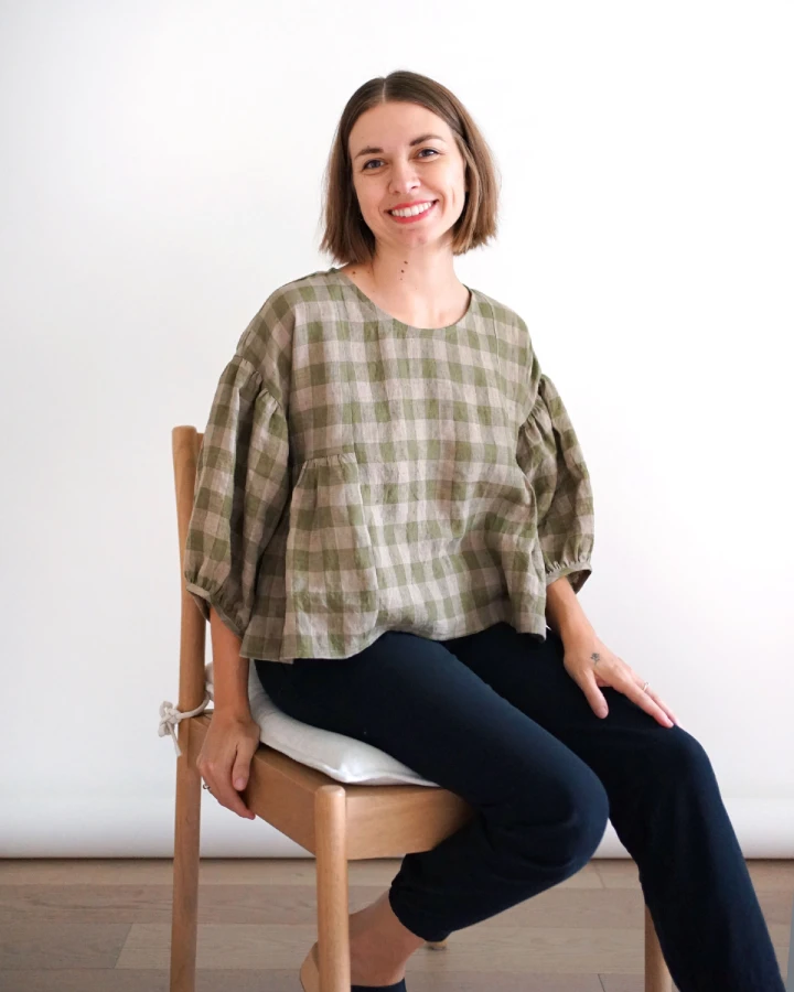 Matchy Matchy - Collage Gather Top - Image 9