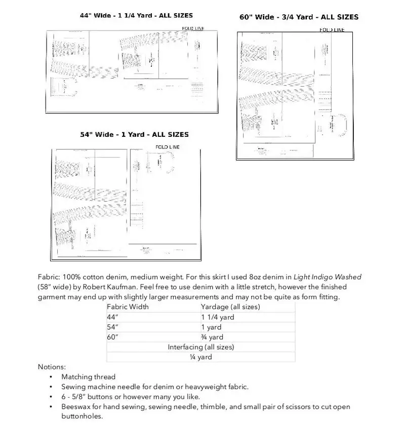 Anna Allen - Denim Button Up Skirt - Image 7