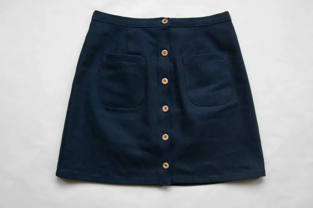 Anna Allen - Denim Button Up Skirt - Image 2