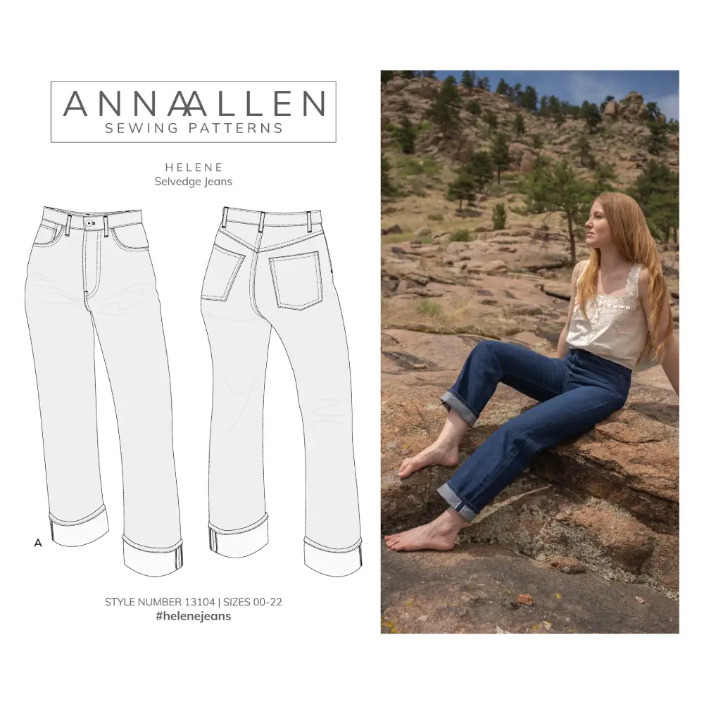 Anna Allen -Helene Selvedge Jeans - Image 25