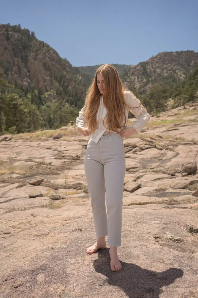 Anna Allen -Helene Selvedge Jeans - Image 14