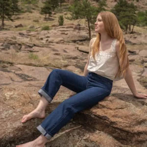 Anna Allen -Helene Selvedge Jeans