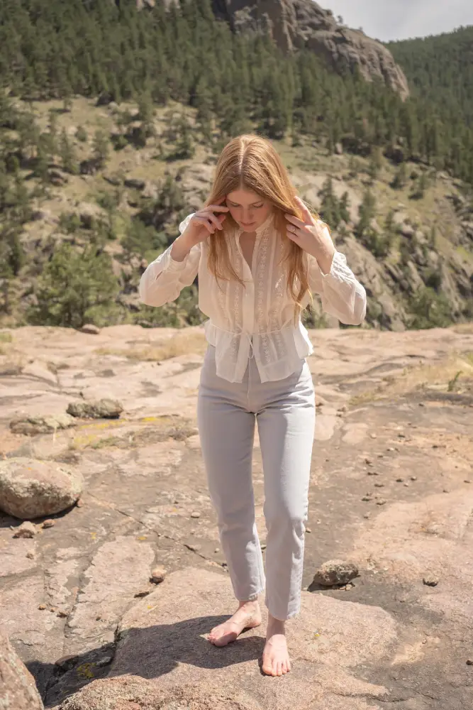 Anna Allen -Helene Selvedge Jeans - Image 15