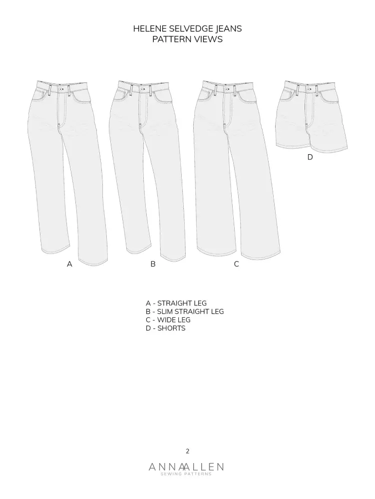 Anna Allen -Helene Selvedge Jeans - Image 26