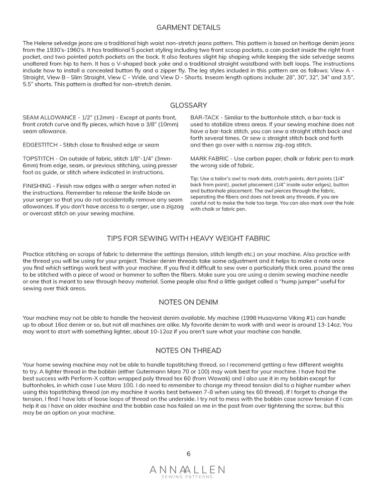 Anna Allen -Helene Selvedge Jeans - Image 29