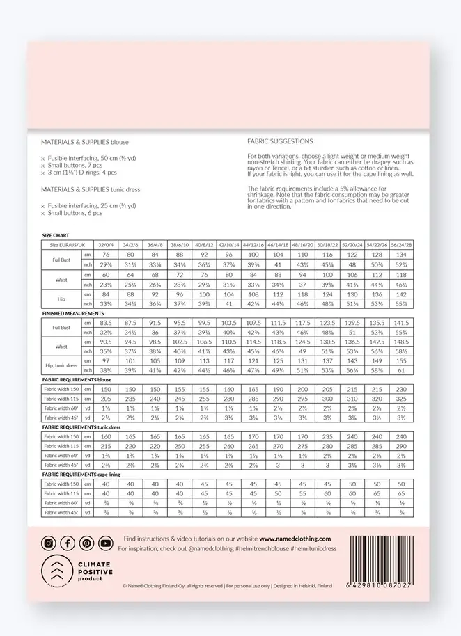 Named - Helmi Trench Blouse & Tunic Dress - Image 13