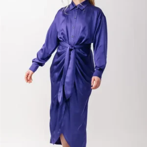 Named - Ilta Ruched Shirt Dress