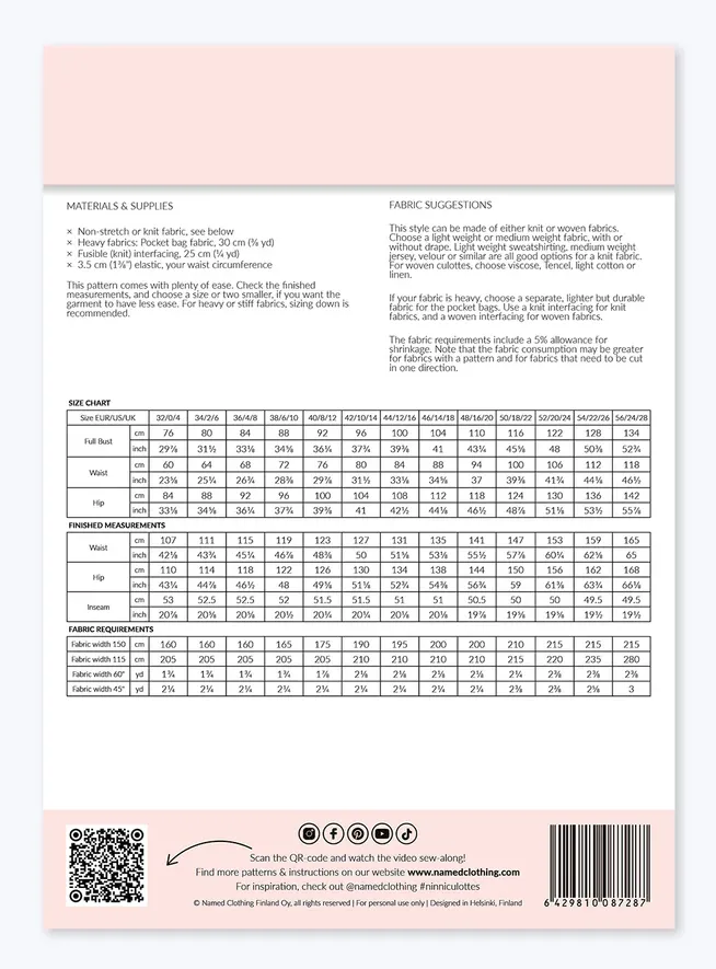 Named - Ninni Elastic Waist Culottes - Image 9