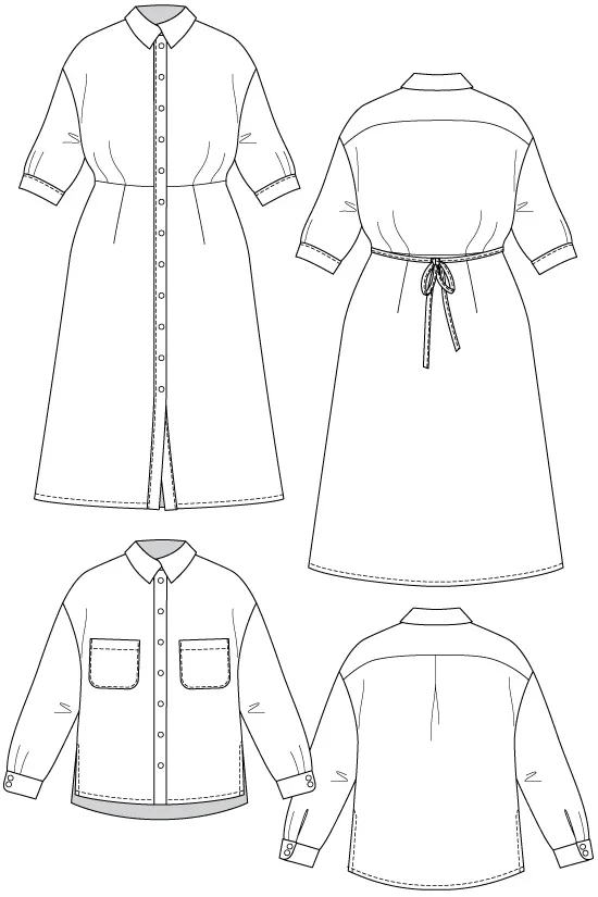 Named - Silmu Shirt & Shirt Dress - Image 20