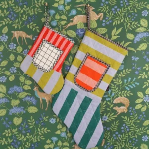 Matchy Matchy - Quilted Pocket Stocking