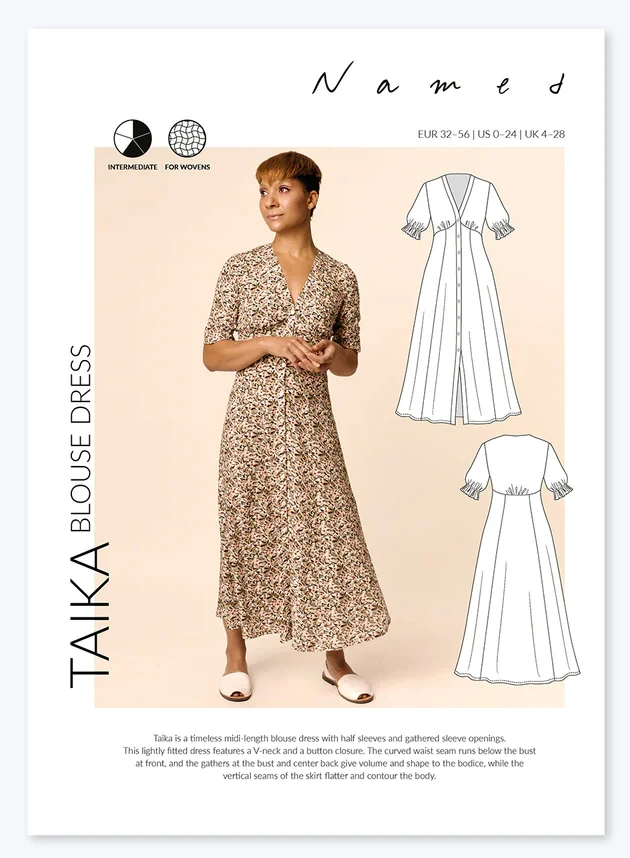 Named - Taika Blouse Dress - Image 5