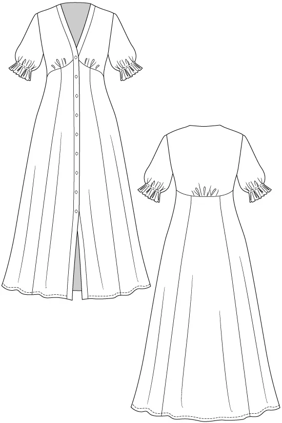 Named - Taika Blouse Dress - Image 6