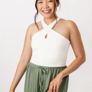 Named - Ulpu Cross Neck Tank Top