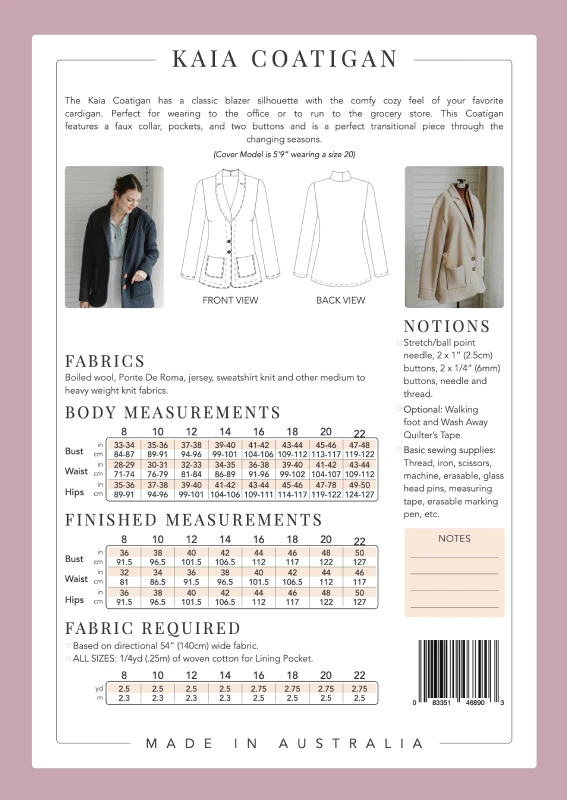 Sew to Grow - Kaia Coatigan - Image 27