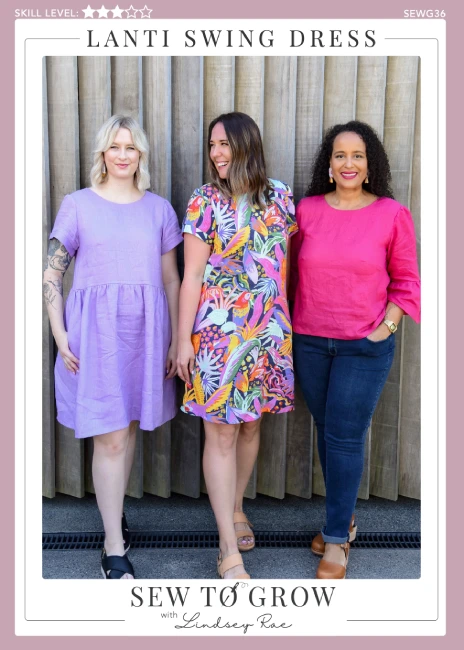Sew to Grow - Lanti Swing Dress - Image 17