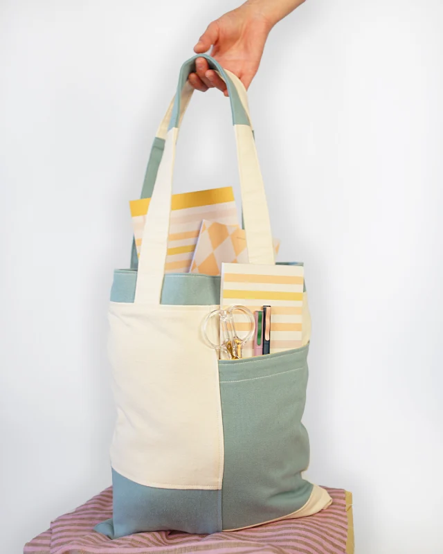 Matchy Matchy - Stash Pocket Tote - Image 15