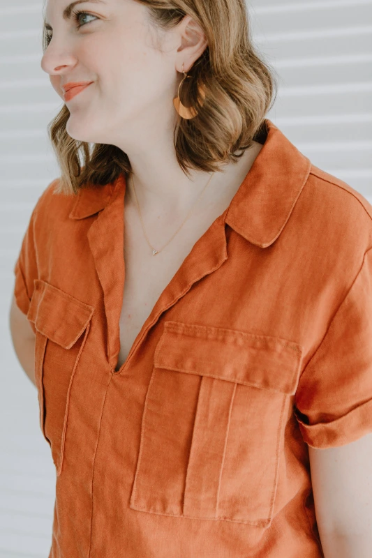 Sew to Grow - Sydni Shirtdress - Image 9