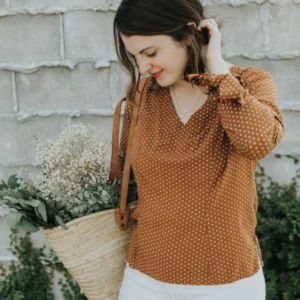 Sew to Grow - The Seoul Blossom Blouse