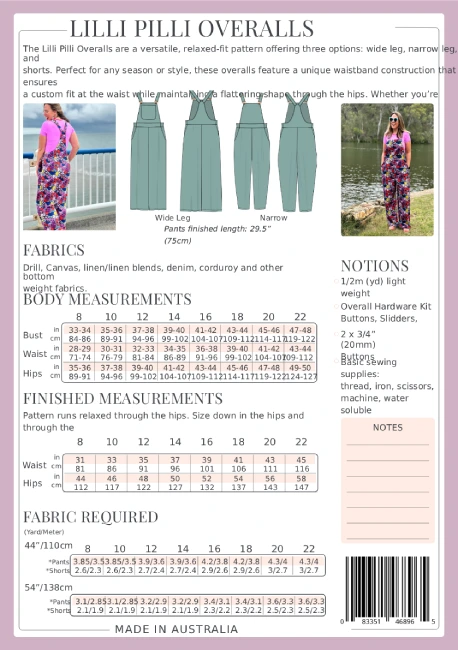 Sew to Grow - Lilli Pilli Overalls - Image 9
