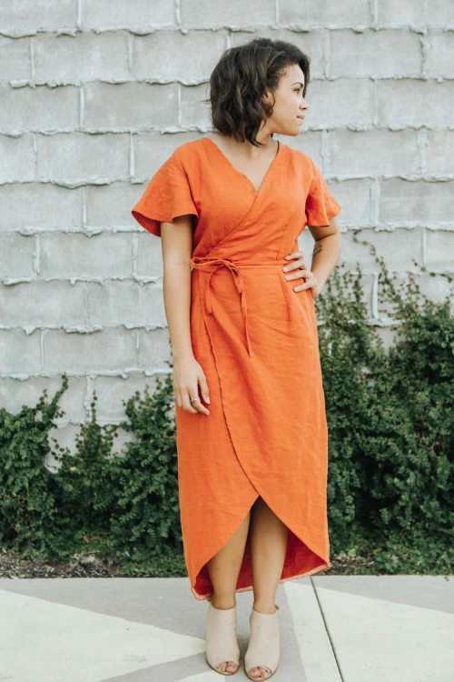 Sew to Grow – CharliAnne Wrap Dress