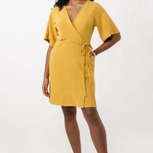 Named - Aaria mini wrap dress