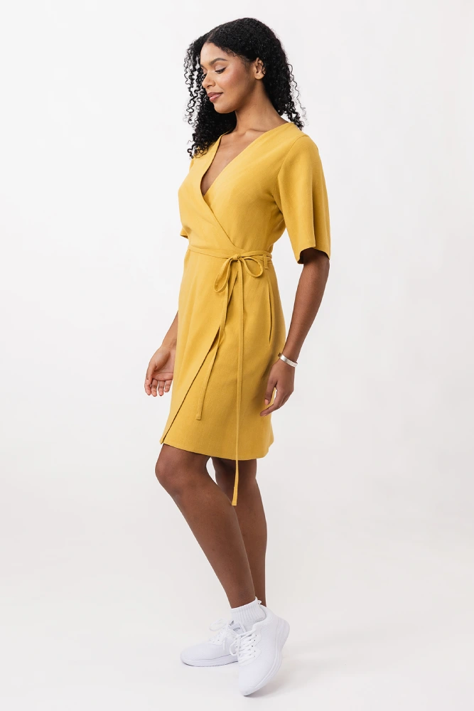 Named - Aaria mini wrap dress - Image 3