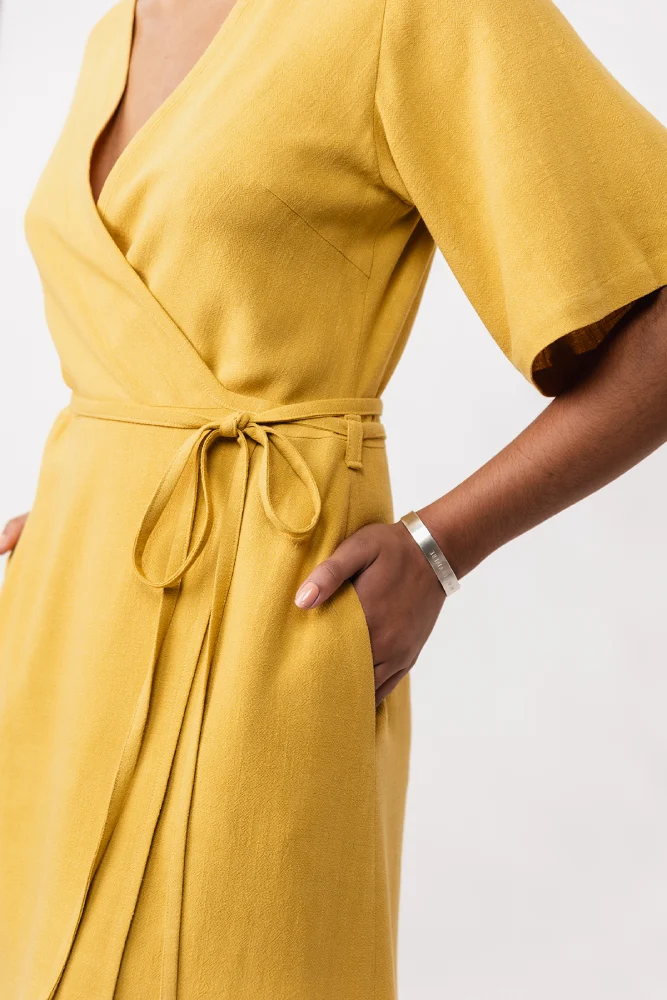 Named - Aaria mini wrap dress - Image 5