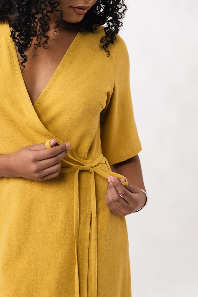 Named - Aaria mini wrap dress - Image 7